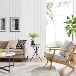 17.6" Round 3 Legged Industrial Style Side Table Cement - Danya B. -Famous Furniture Store GUEST b86e6e22 6601 4a09 b40b 7278b6264a36