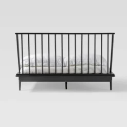 Boho Solid Wood Spindle Platform Bed - Saracina Home -Famous Furniture Store GUEST b8d271bd 790c 4a0d a2b2 01db1fc34a9d