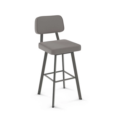 26.75" Clarkson Swivel Counter Height Barstool - Amisco 11 26.75" Clarkson Swivel Counter Height Barstool - Amisco - Image 9