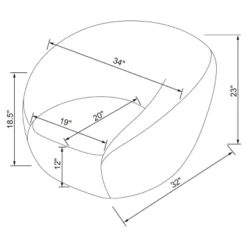 Swivel Accent Chair - Room Essentials™ -Famous Furniture Store GUEST ba44349c 1ec8 4fc6 a351 c93a6f2267d2