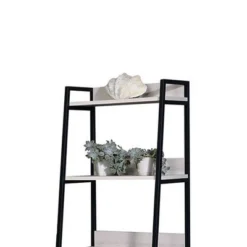 67" Wendral Bookshelf Natural/Black - Acme Furniture