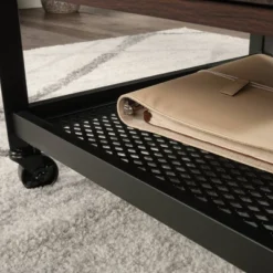 Briarbrook 2 Drawer Rolling File With Shelf Barrel Oak - Sauder -Famous Furniture Store GUEST bc79be71 c031 4d5f 940e 44e13aa31b83