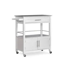 Cameron Kitchen Cart With Granite Top - Linon -Famous Furniture Store GUEST bc7d8cb1 eec8 4743 87cb 4e43277fc817
