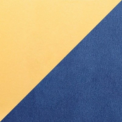 Set Of 2 Marcel Contemporary Dining Chair Gold/Blue Velvet - LumiSource 9 Set Of 2 Marcel Contemporary Dining Chair Gold/Blue Velvet - LumiSource - Image 7