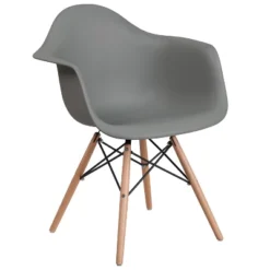 Emma And Oliver Plastic Accent Dining Chair With Arms And Wooden Legs 30 Emma And Oliver Plastic Accent Dining Chair With Arms And Wooden Legs -Famous Furniture Store GUEST bd687ab8 6c99 49b5 9a9a afaae2cc85fc
