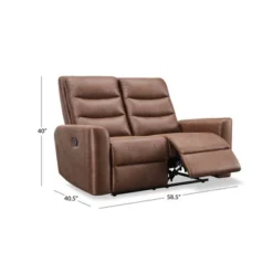 Bernard Fabric Manual Reclining Loveseat Brown - Abbyson Living 13 Bernard Fabric Manual Reclining Loveseat Brown - Abbyson Living -Famous Furniture Store GUEST bed1d3ea 70e3 444d a55e 2c79f4c06e4d