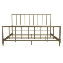 King Blair Brass Metal Bed - CosmoLiving By Cosmopolitan -Famous Furniture Store GUEST bef2f1c7 c4df 4bfe b938 514cc5b7205f