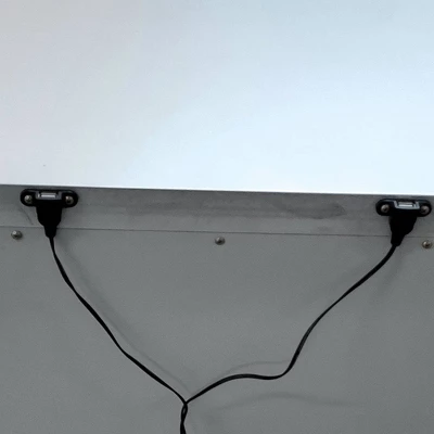 3pc Tenaya Bed With 2 Nightstands Set Silver/Gray - HOMES: Inside + Out 8 3pc Tenaya Bed With 2 Nightstands Set Silver/Gray - HOMES: Inside + Out - Image 6