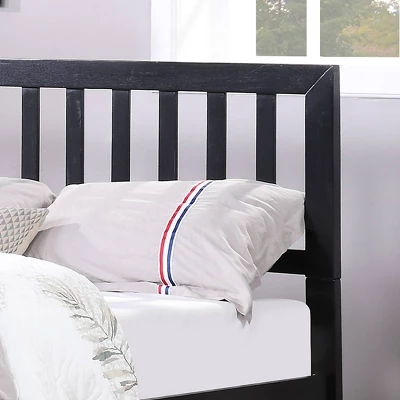 Queen Norgate Modern Farmhouse Platform Bed - Christopher Knight Home 4 Queen Norgate Modern Farmhouse Platform Bed - Christopher Knight Home - Image 2