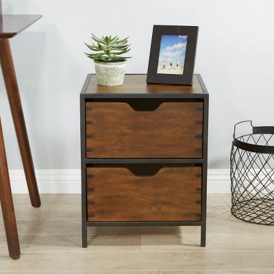 Clermont Office Cabinet Walnut - OSP Home Furnishings 7 Clermont Office Cabinet Walnut - OSP Home Furnishings - Image 5