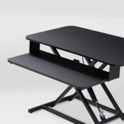 Sit-Stand Converter Desk Black - CorLiving 12 Sit-Stand Converter Desk Black - CorLiving -Famous Furniture Store GUEST c10f4859 837c 49e8 8b35 908e1de4527a