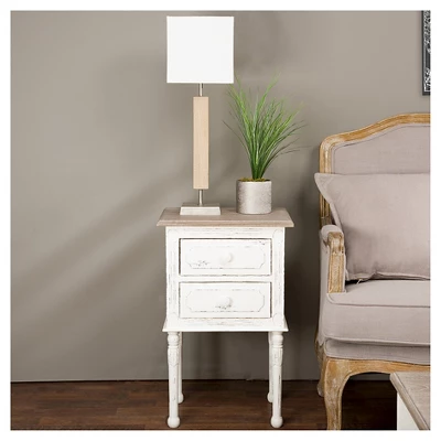 Nightstand White - Baxton Studio 4 Nightstand White - Baxton Studio - Image 2