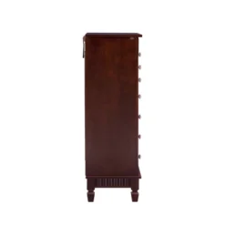 Tierra Contemporary Jewelry Armoire Merlot Brown - Powell Company -Famous Furniture Store GUEST c1317954 664b 4ef4 965c 596a33448ea0