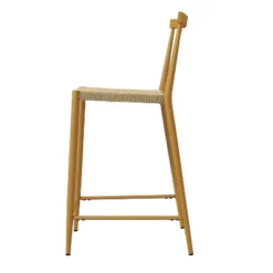 Lyncestius Bar Stool Dining Chair With Footrest, Set Of 2 | ARTFUL LIVING DESIGN-NATURAL -Famous Furniture Store GUEST c18b2688 5440 433d 8a66 522624547afc