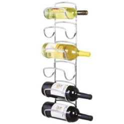 MDesign Modern Decorative Metal Wine Bottle Storage Organizer Rack -Famous Furniture Store GUEST c19c9153 24b4 4a05 98db 003e0bf10762