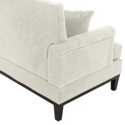 81.8" Upholstered Country Loveseat Sofa With Wooden Legs And Two Throw Pillows-ModernLuxe -Famous Furniture Store GUEST c1e8f4a9 8663 4449 91e4 c29b203a21fd