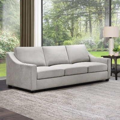 Garcelle Stain Resistant Fabric Sofa - Abbyson Living 3 Garcelle Stain Resistant Fabric Sofa - Abbyson Living