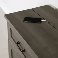 Prairie Nightstand Gray Maple - South Shore -Famous Furniture Store GUEST c3e48607 e569 4642 8b49 6d0a9ecfd8ba