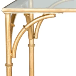 Maurice Console - Gold/Glass - Safavieh -Famous Furniture Store GUEST c40ba041 6833 4f49 8f52 11dd80633081