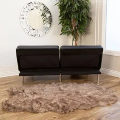 Mackenzie Leather Convertible Sofa - Abbyson Living -Famous Furniture Store GUEST c5529afb 1fa9 4d17 af60 5e1bbafbadd3