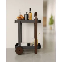 Bellwood Bar/Serving Cart - Umbra -Famous Furniture Store GUEST c6665203 1336 492a ac70 910fa26df2ca