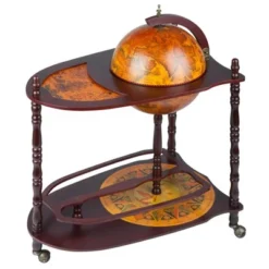 Design Toscano Old World Extended Shelf Italian Replica Globe Bar Cart -Famous Furniture Store GUEST c79813ea 125b 4dae bf52 3c853b123bc5