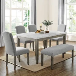 19" Set Of 2 Emily Side Chairs White/Gray - Steve Silver -Famous Furniture Store GUEST c7d32b1f b73f 4f38 a550 2ab5c8e9e7da