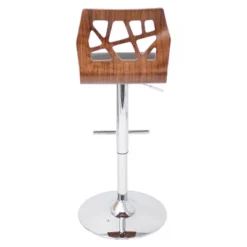 Set Of 2 Folia Adjustable Barstools Brown/Black - LumiSource -Famous Furniture Store GUEST c82c8c6f 4028 40dd 8fd9 bf5fa819f713