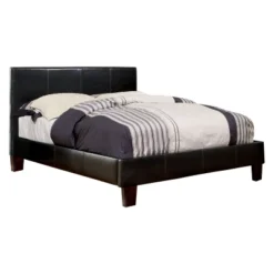 Lizsa Leatherette Upholstered Eastern Bed - HOMES: Inside + Out -Famous Furniture Store GUEST c8a505f2 9fd5 45e3 afc4 f123ee8237e7