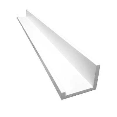 48" X 4.5" Picture Ledge Wall Shelf White - Inplace 4 48" X 4.5" Picture Ledge Wall Shelf White - Inplace - Image 2