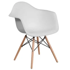 Emma And Oliver Plastic Accent Dining Chair With Arms And Wooden Legs 31 Emma And Oliver Plastic Accent Dining Chair With Arms And Wooden Legs -Famous Furniture Store GUEST cbe79c70 5c76 4b66 b02b a8fa6df3e9c9