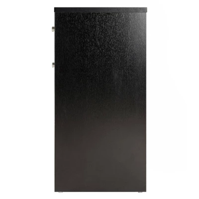 Ava Nightstand With 2 Drawers Black - Winsome 6 Ava Nightstand With 2 Drawers Black - Winsome - Image 4