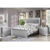 3pc Tenaya Bed With 2 Nightstands Set Silver/Gray - HOMES: Inside + Out -Famous Furniture Store GUEST cc25be00 41c0 4e26 8432 6dd852cf5c6d