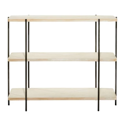 Contemporary Metal Console Table - Olivia & May 6 Contemporary Metal Console Table - Olivia & May - Image 4