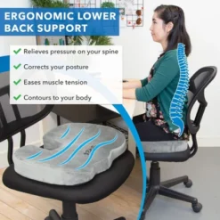 Mount-It! ErgoActive Memory Foam Seat Cushion -Famous Furniture Store GUEST ccf75a7d 2da1 4b49 95fa 589c1710c9c1