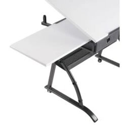 Core Drawing Table And Stool Set Charcoal Black/White - Studio Designs 34 Core Drawing Table And Stool Set Charcoal Black/White - Studio Designs -Famous Furniture Store GUEST ceac8797 d163 4061 970b 3230c935d4c1