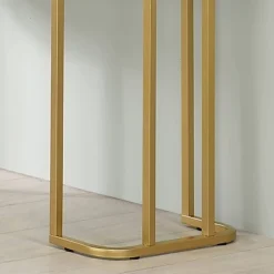 Trillick Faux Marble Top Sofa Table - MiBasics -Famous Furniture Store GUEST cee0a9d9 7825 4b0f a8c4 481e9089d986