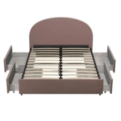 Size Moon Upholstered Bed Frame With Storage - Mr. Kate 14 Size Moon Upholstered Bed Frame With Storage - Mr. Kate -Famous Furniture Store GUEST d057769e 4404 4a6c 8dc1 13f8624b79df