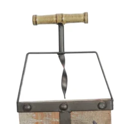 Industrial Wood Wall Wine Rack Brown - Olivia & May -Famous Furniture Store GUEST d0feb39c c864 4b76 96ba a69c7f22c5ab