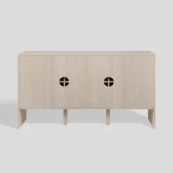 Modern Staggered Vertical Accent 3 Door Sideboard - Saracina Home 14 Modern Staggered Vertical Accent 3 Door Sideboard - Saracina Home -Famous Furniture Store GUEST d155b864 442c 48b8 a49f 4abbde8f94db