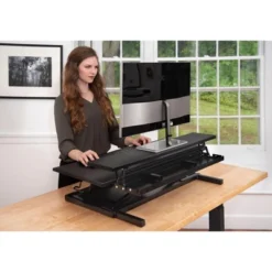 Stand Up Desk Store AirRise Adjustable Height Standing Desk Converter Monitor Stand -Famous Furniture Store GUEST d1b21b6c cd5a 4e24 8e01 e5c8b964e5ba