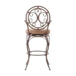 Big And Tall Mila Barstool Bronze - Powell Company -Famous Furniture Store GUEST d1c9e262 b0ab 42c4 abd4 7cd63233d770