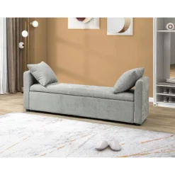 Pedro 59.4" Wide Storage Bench | ARTFUL LIVING DESIGN -Famous Furniture Store GUEST d4ef6d9e efb0 4330 8a55 cf7ef02feec3