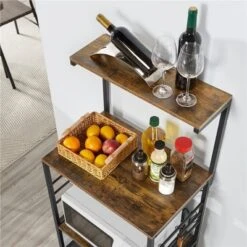 Yaheetech 50.5"H Kitchen Baker's Rack With Side Hooks -Famous Furniture Store GUEST d54c74f4 849b 467c bf81 def3573bd279