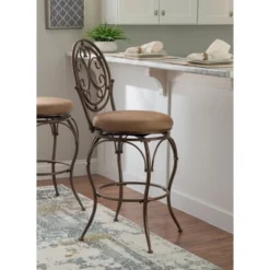 Big And Tall Mila Barstool Bronze - Powell Company -Famous Furniture Store GUEST d625362a 8588 4aff 8e6f b934d3d652d8