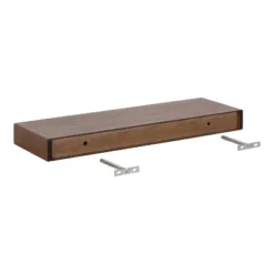 2pc 24" Havlock Wood Shelf Set - Kate & Laurel All Things Decor -Famous Furniture Store GUEST d6d4a92f 7017 46a1 8220 9814b8c4a9fa