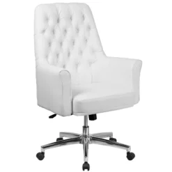 Flash Furniture Mid-Back Traditional Tufted LeatherSoft Executive Swivel Office Chair With Arms -Famous Furniture Store GUEST d9e20969 3553 45aa adb4 483e17dedd7f