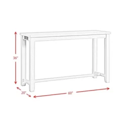 Stanford Multipurpose Dining Table Set White - Picket House Furnishings -Famous Furniture Store GUEST da224b2f f1cb 43f2 91e5 8b21f672d3c8