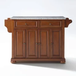 Alexandria Granite Top Full Size Kitchen Island/Cart - Crosley -Famous Furniture Store GUEST da3d86ee 93de 494d ae50 54b5a5182af1