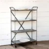 Park Hill Collection Metal Bakery Cart -Famous Furniture Store GUEST da4ddad8 bc4d 4ab3 8030 14b57dd395b6
